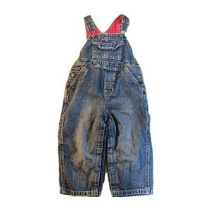 Toddler Denim Overalls 24 Months Genuine Kids from OshKosh Blue